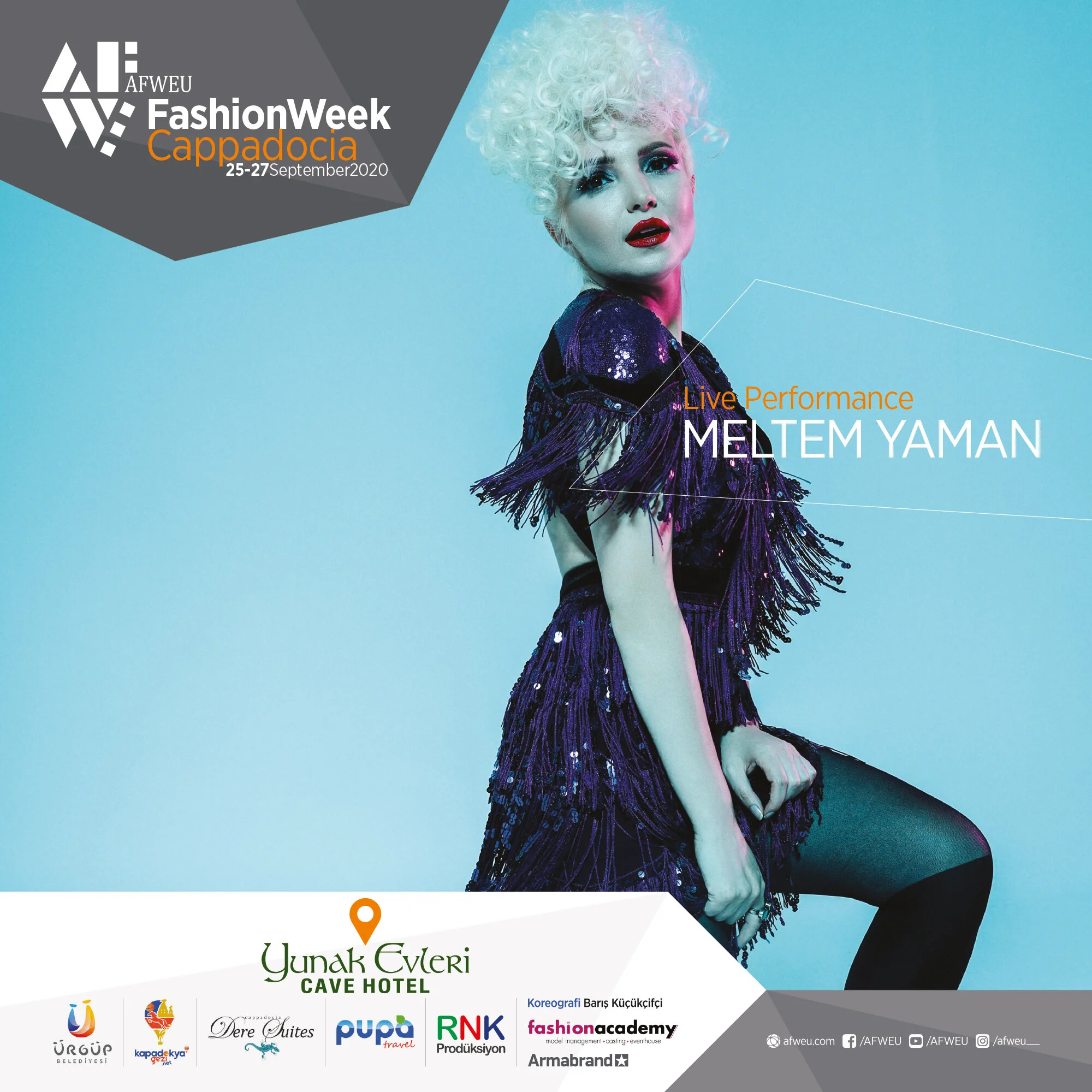 MELTEM YAMAN is at AFWEU FASHION WEEK CAPPADOCIA