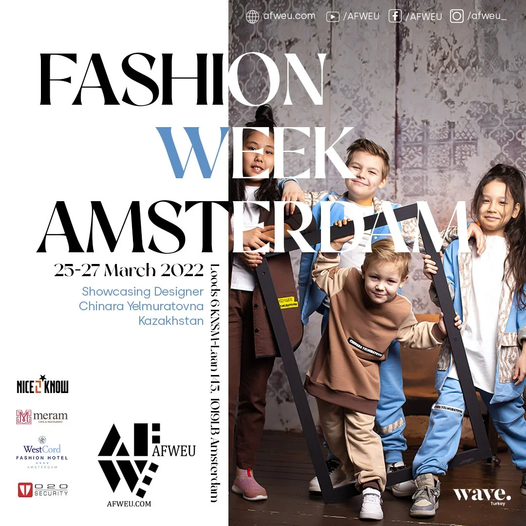 CHINARA YELMURATOVNA is at AFWEU AMSTERDAM at March, 26