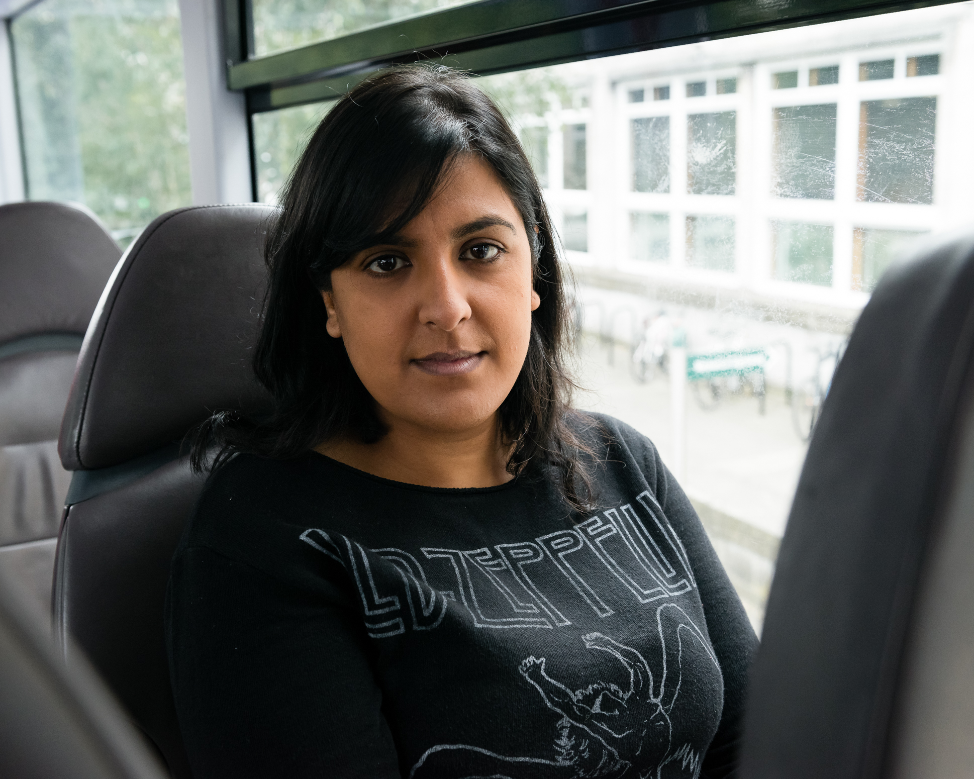  Suman  You need to get time out, away from everything, to not be bothered and the bus is quite good for that because you don't have to answer to anybody, you can just sit there.&nbsp;I use the buses a lot to get away from where I usually work, to ge