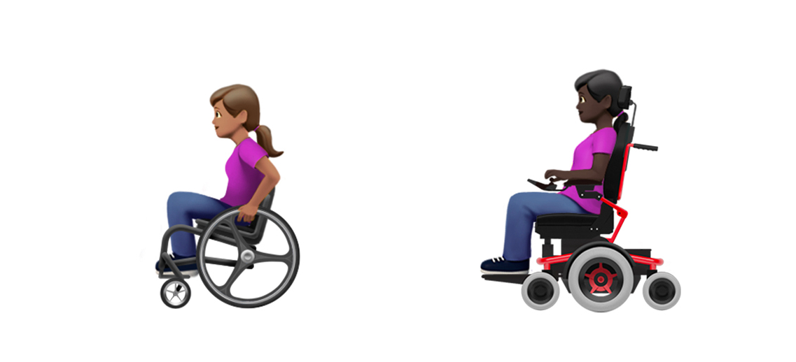 Wheelchair emoji