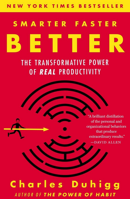13 Ideas You Should Know From: Smarter Faster Better: The Secrets of Being Productive in Life and Business by Charles Duhigg