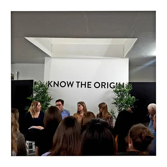 During #fashionrevolution Week last week we attended many thought provoking events. Now 6 years on from the Rana Plaza tragedy are we doing enough?! Hosted by @knowtheorigin Wednesday's discussion featured a truly inspirational panel of speakers from