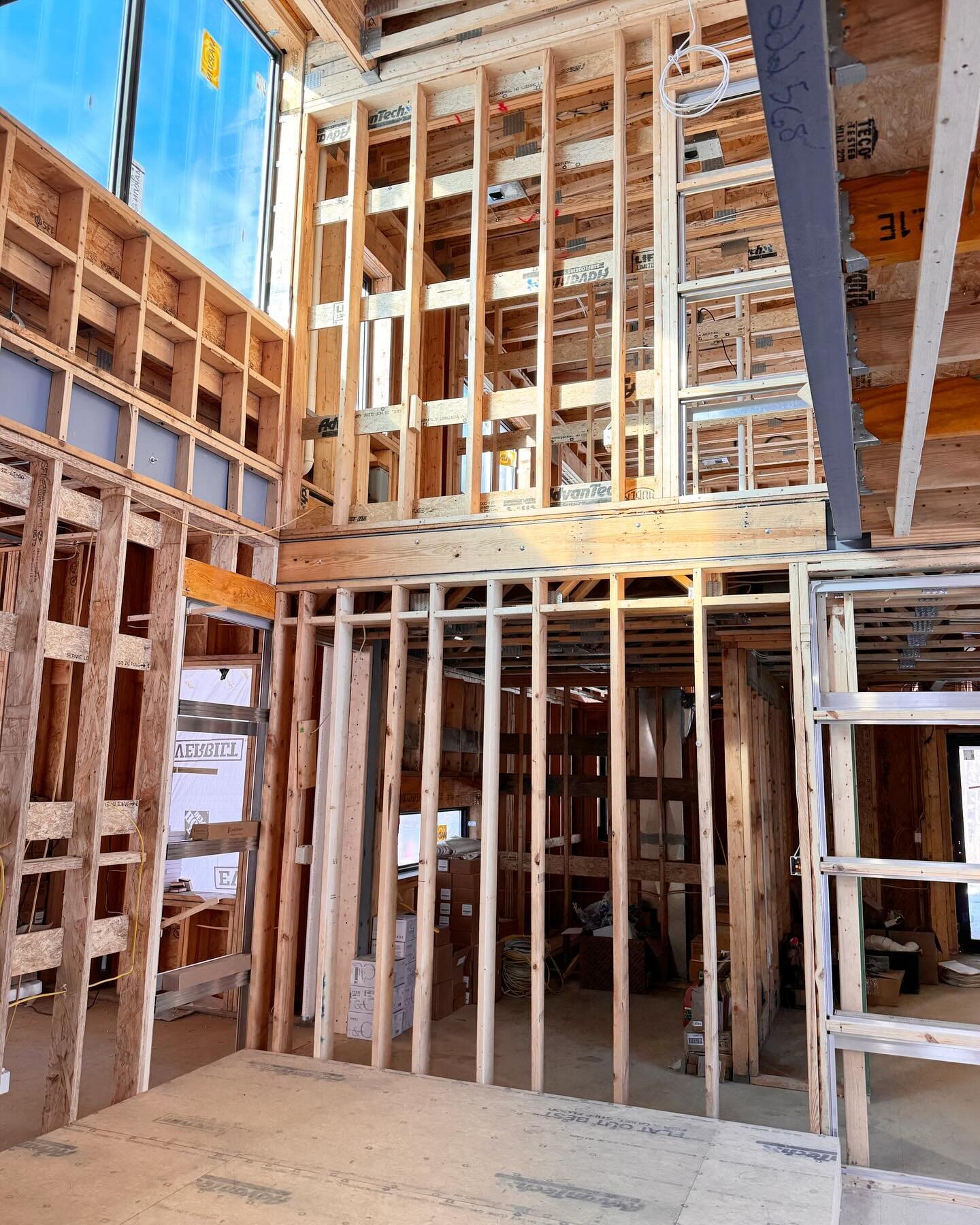 Give me all the natural light. 

Perfectly oriented east and west, this two-story foyer will only be made more stunning by the finishes we have planned. While you wrestle with your anticipation, we&rsquo;ll keep plugging away. 

Stick around, it&rsqu