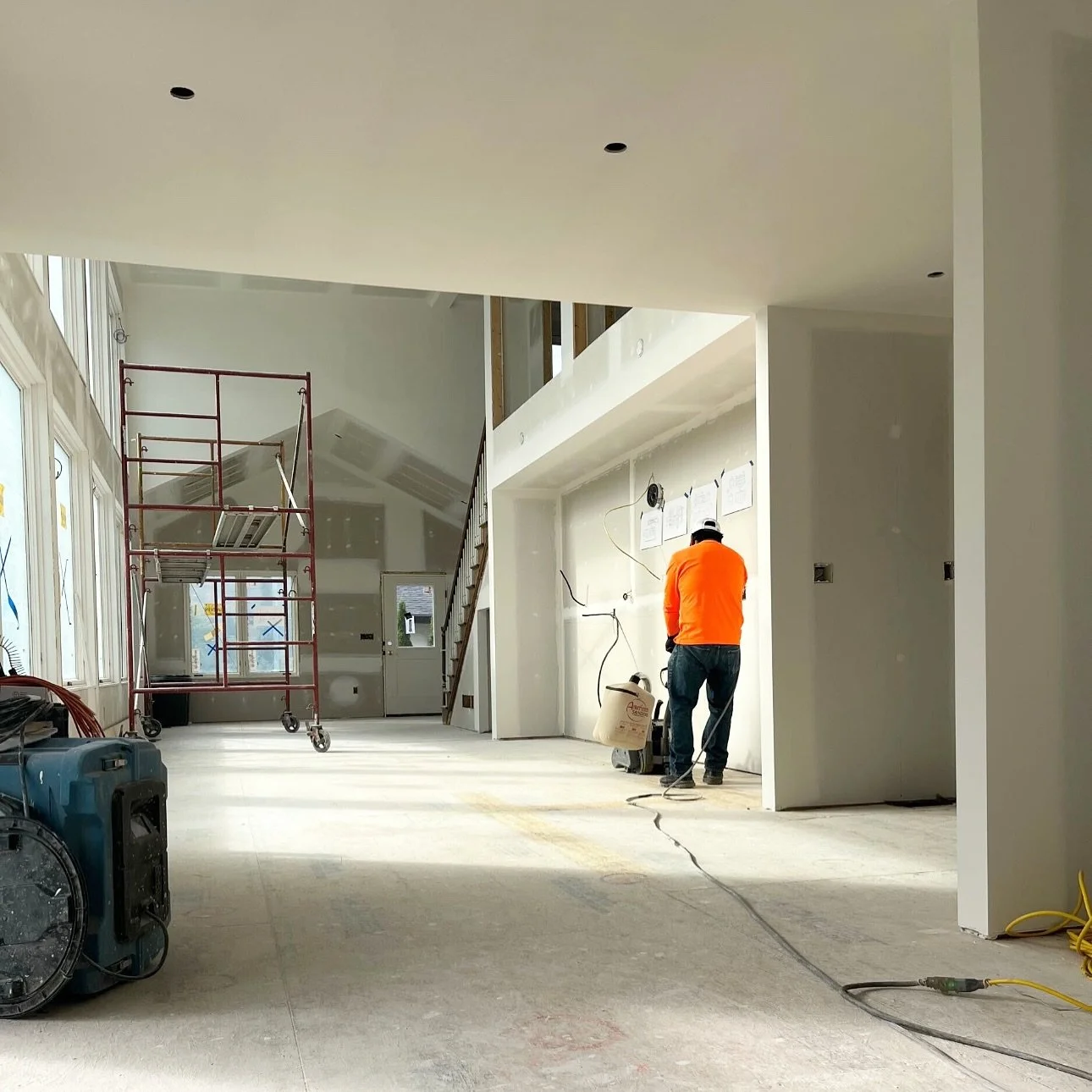 There&rsquo;s a quiet satisfaction in this stage of construction. 

The structure is hidden, the systems are tested, and the bones of the home are now protected by clean lines of drywall. It&rsquo;s the bridge between rough construction and finish wo