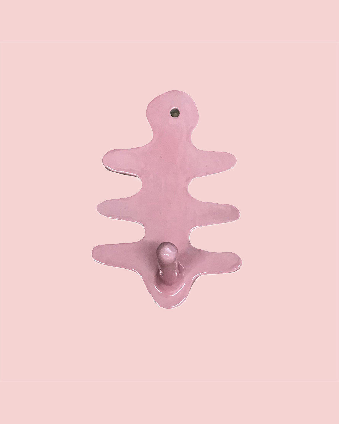 Julia Elsas Pink Spine Wall Hook