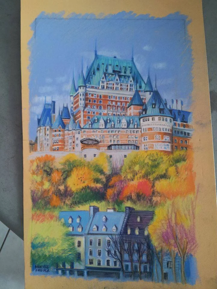 Le chateau et l'automne