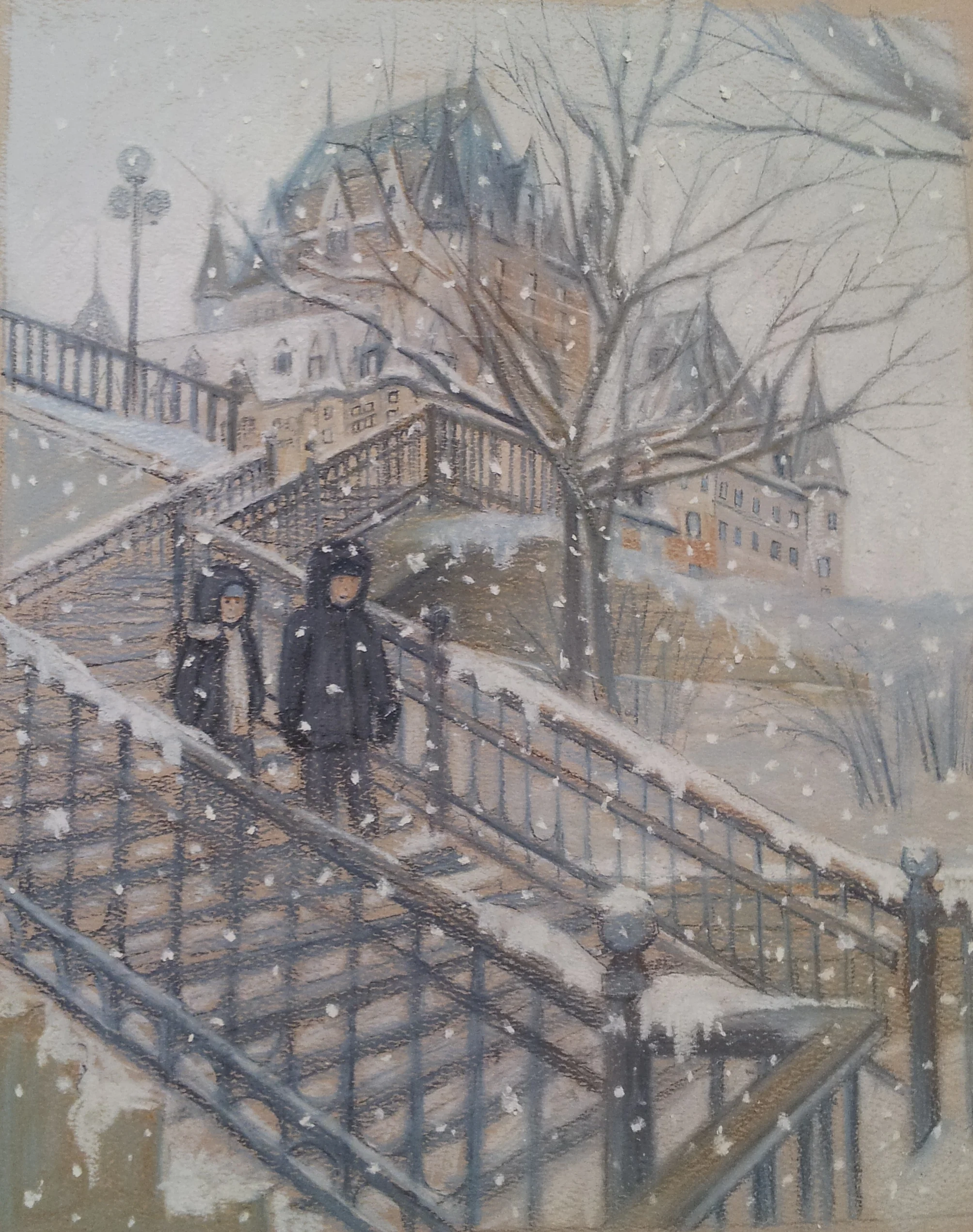 bonheur en ce jour gris 