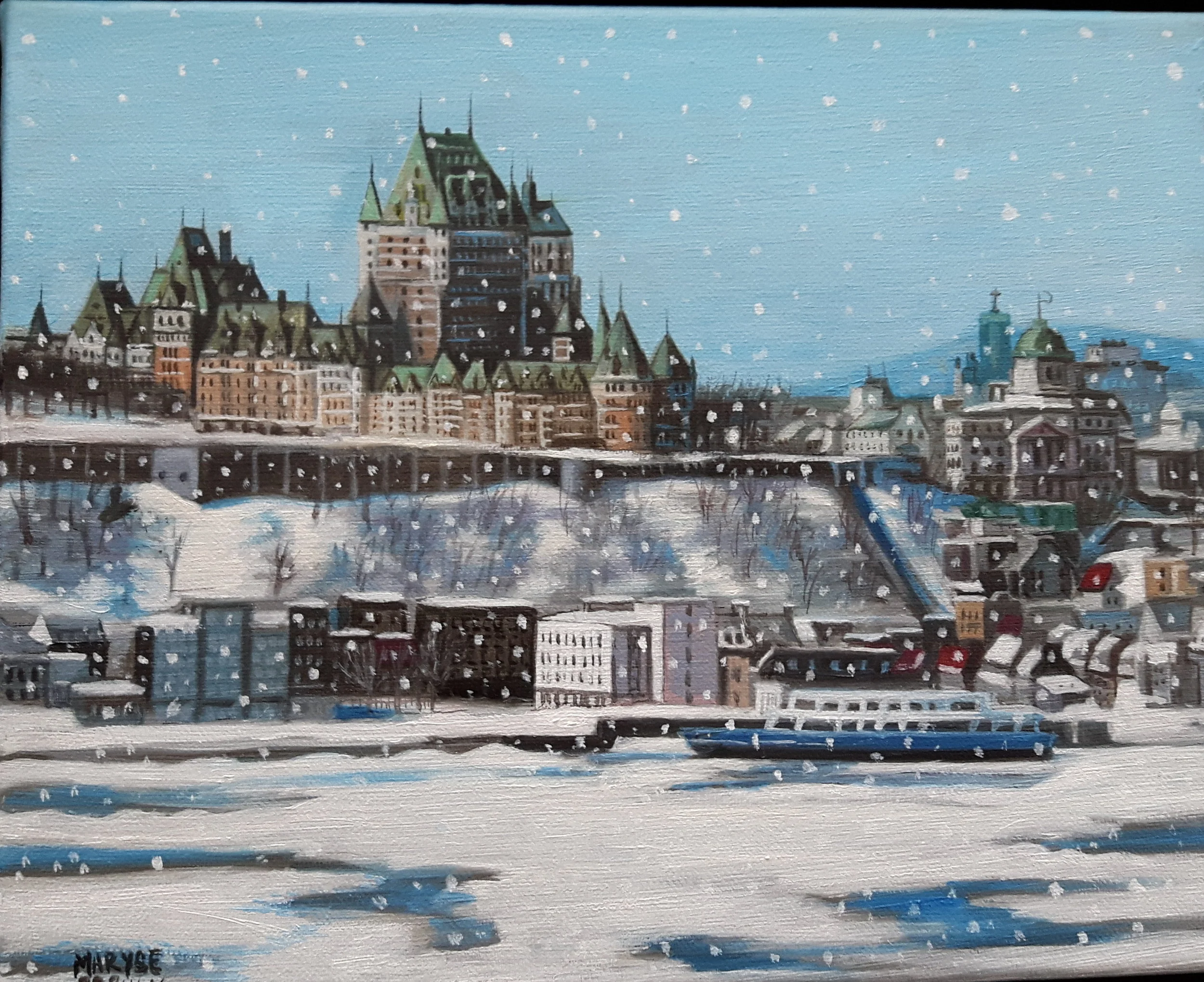 québec sous la neige