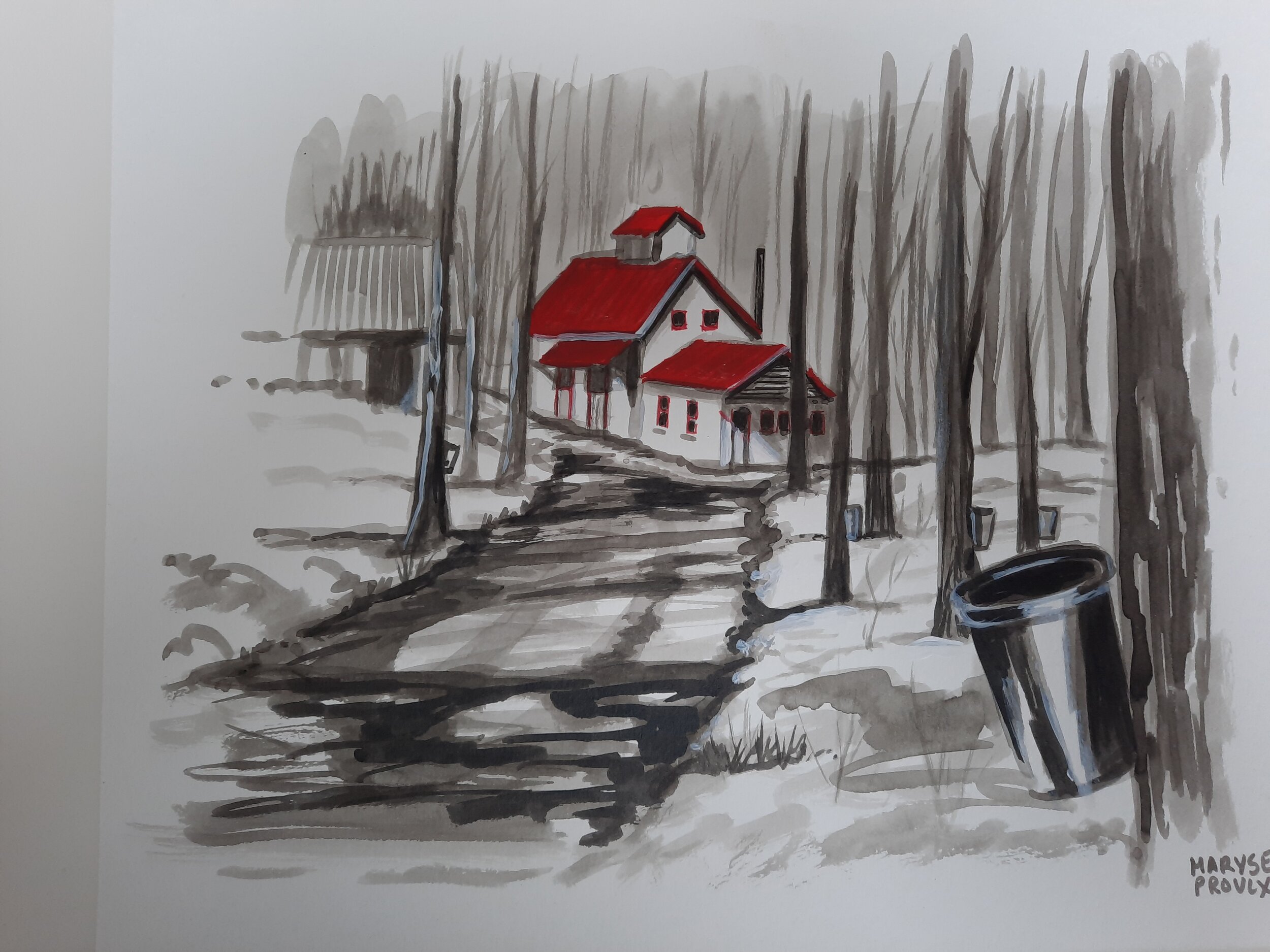 La cabane a sucre, Québec