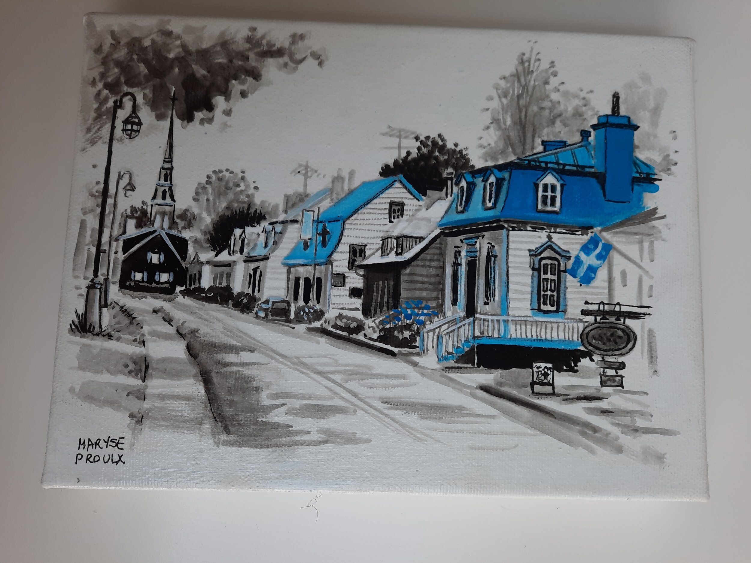 L'egilse a L'ile d'Orléans