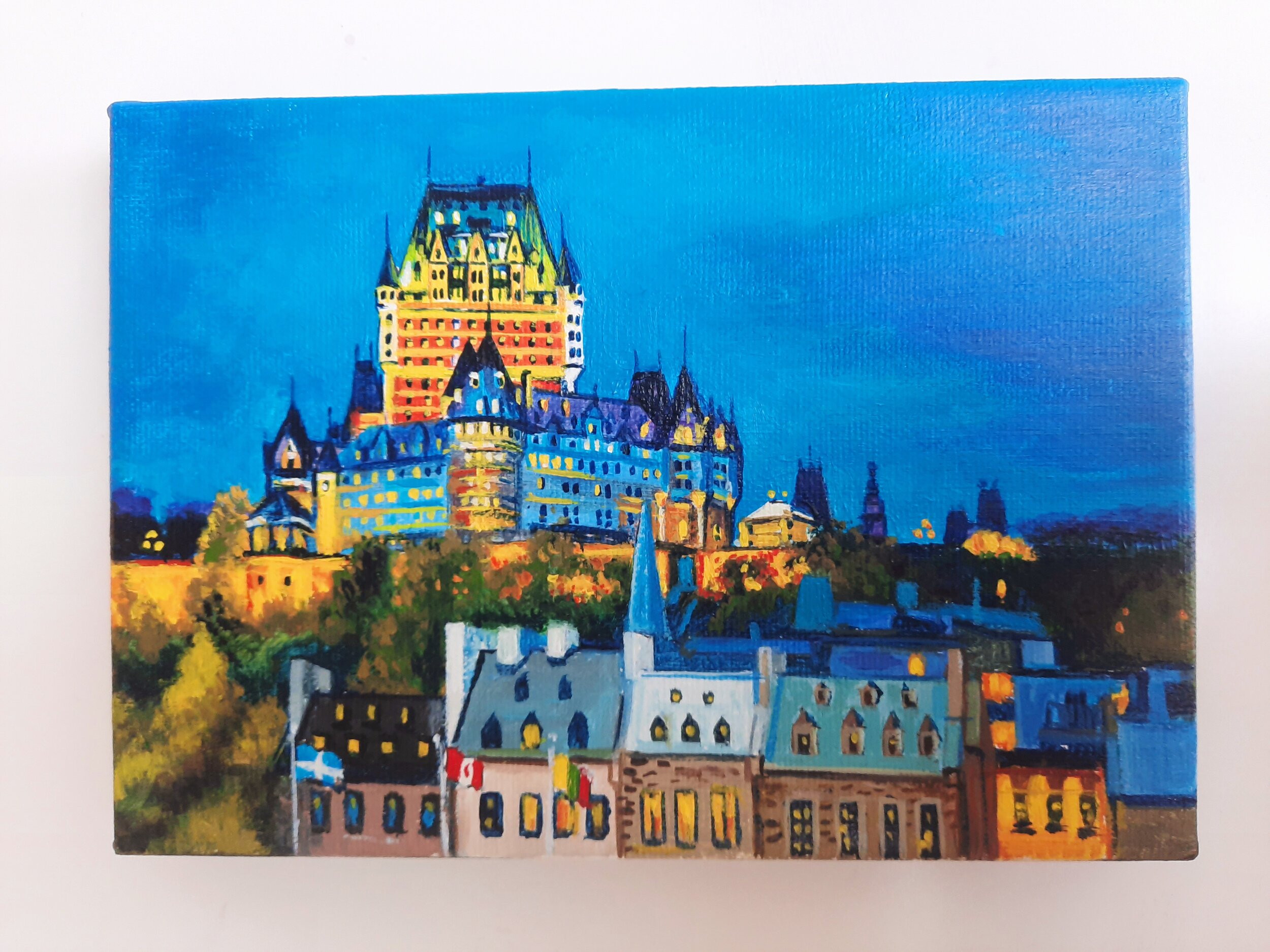 belle soirée au Château Frontenac