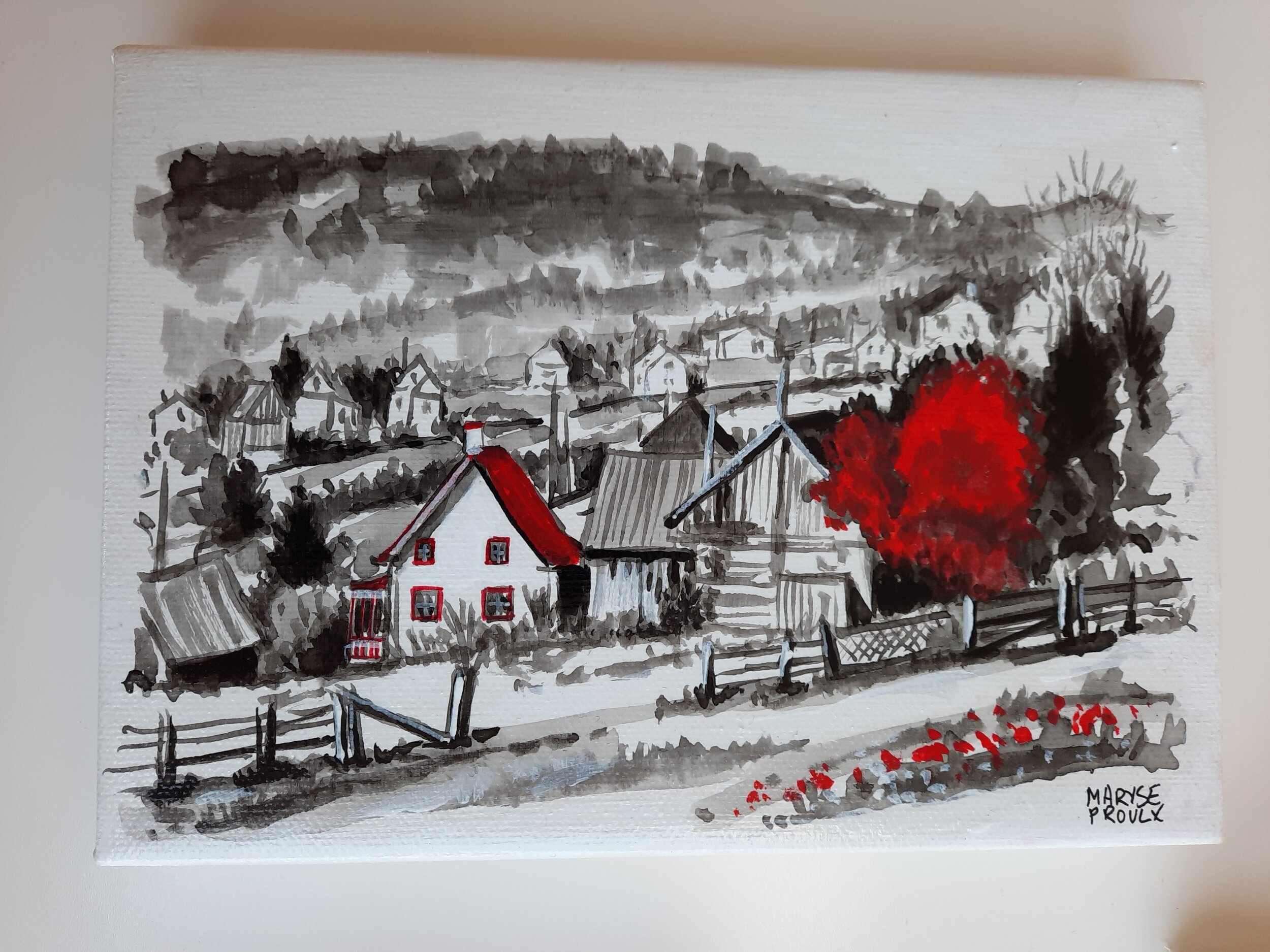  Dans un rang à Baie-Saint-Paul