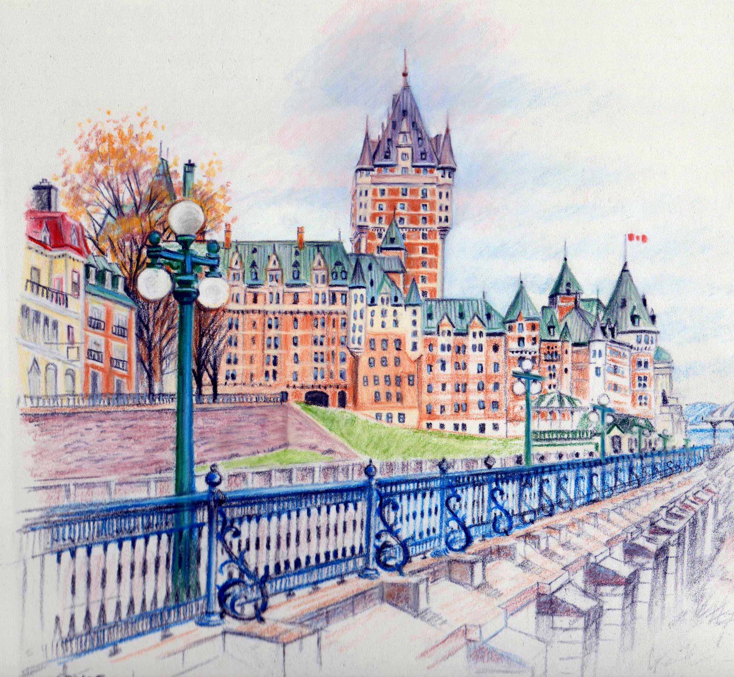 Quebec terrasse Dufferin