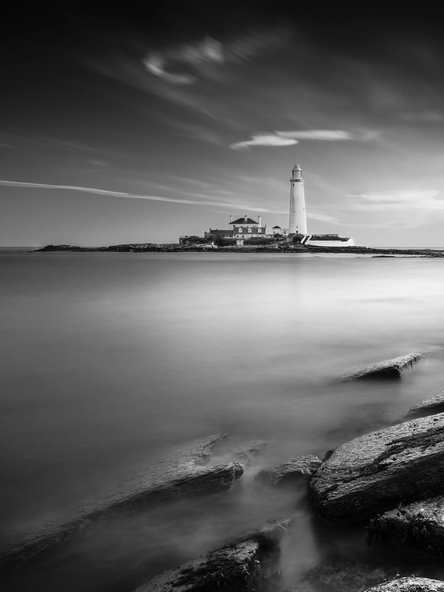 St Marys Lighthouse Mono