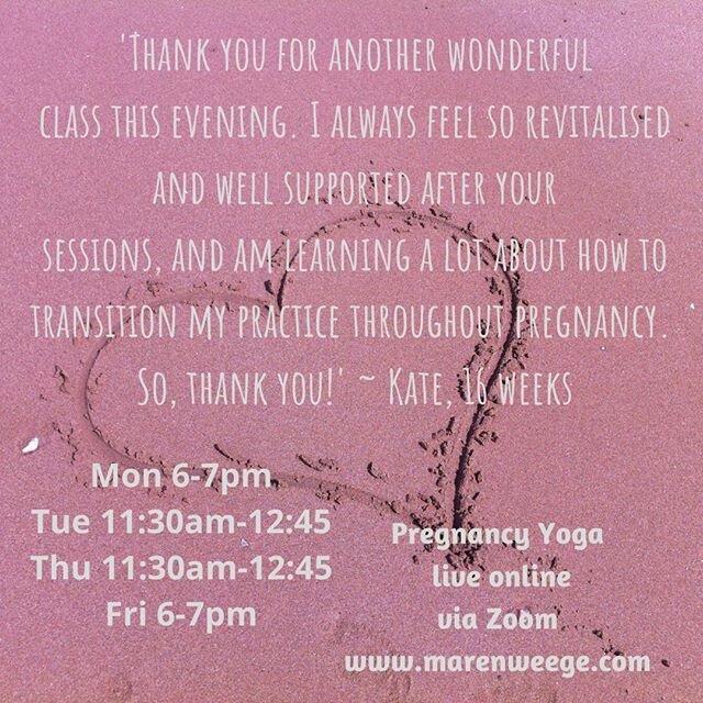Whether you are an experienced yoga practitioner or completely new to yoga, whether you have no symptoms or are experience challenging symptoms like Pelvic Girdle Pain, whether you are one week pregnant or about to give birth, you are welcome and sup