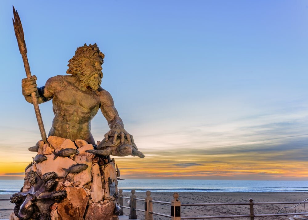 King Neptune Statue at the Boardwalk
