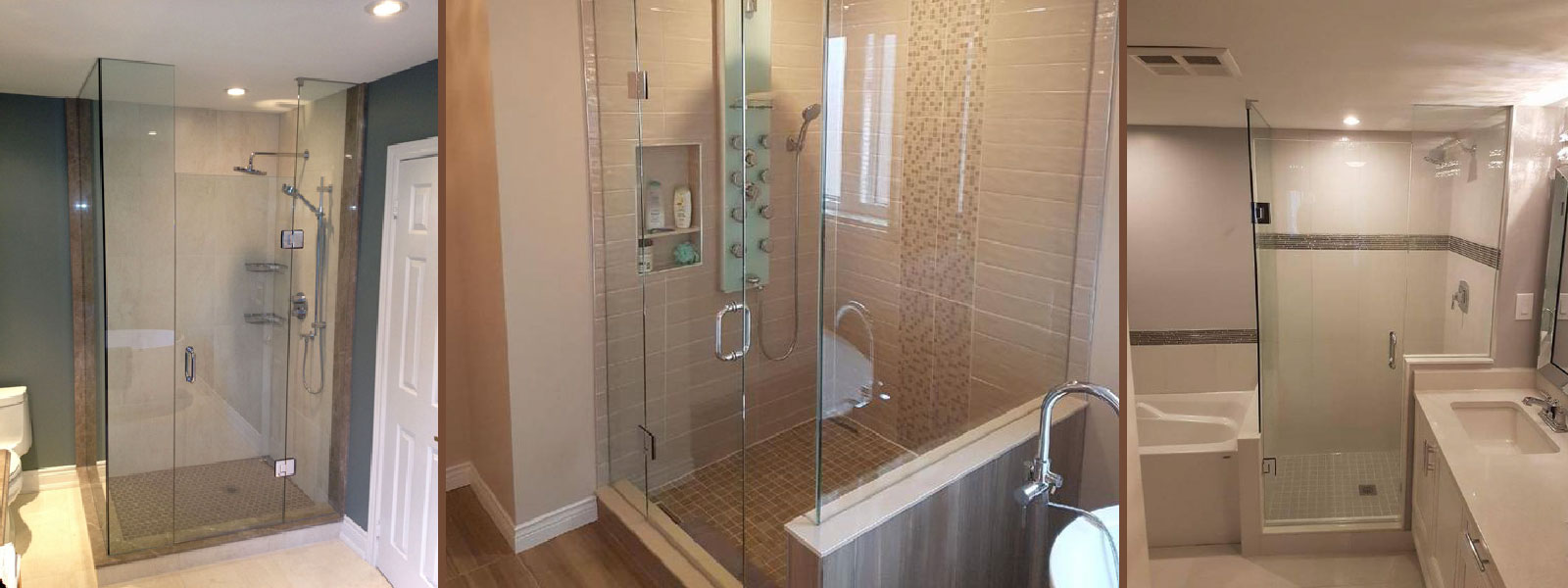 Frameless Glass Showers — Newmarket Glass Mobile