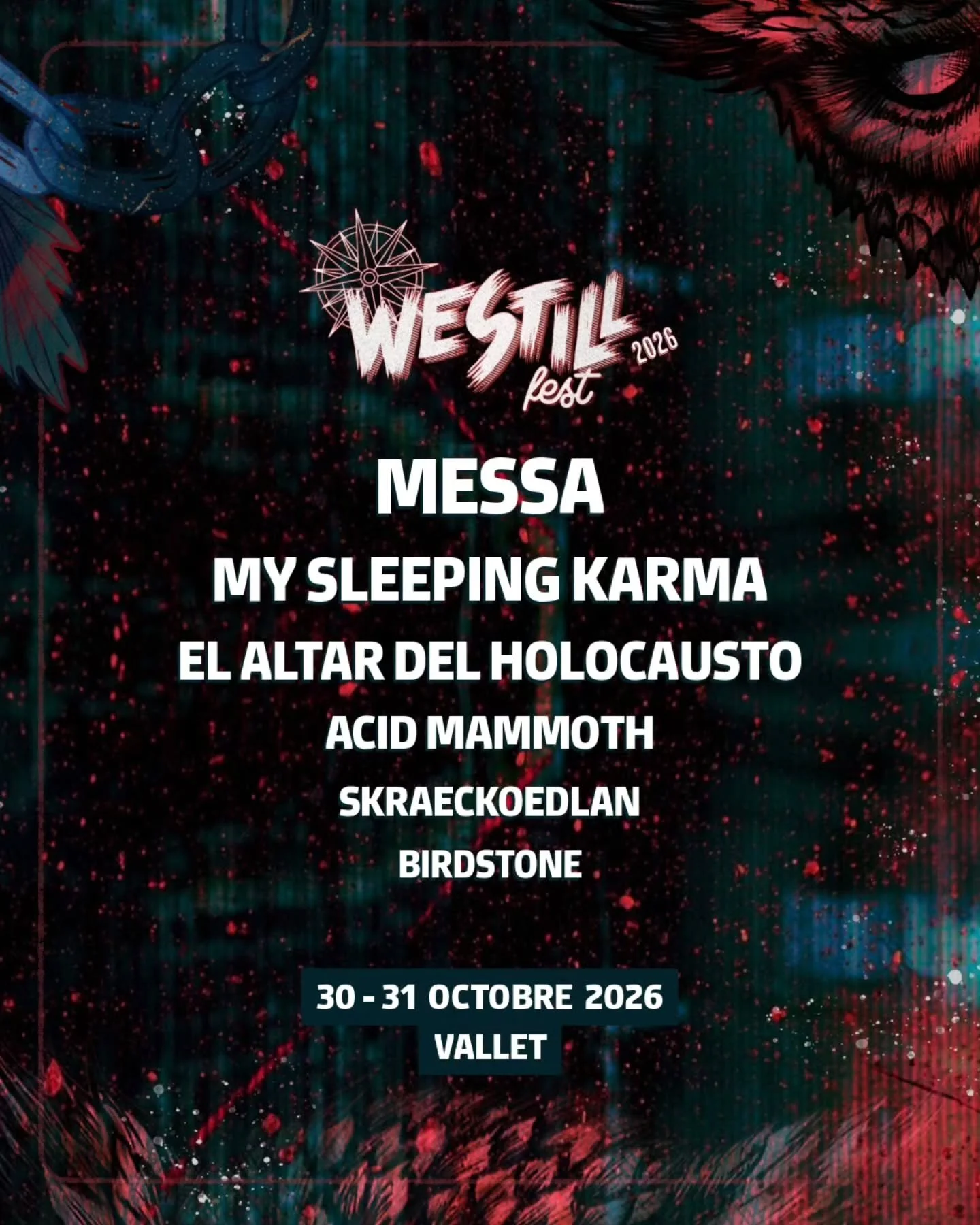 We will play our first ever show in France at @westillfest this fall. See you there 🌵