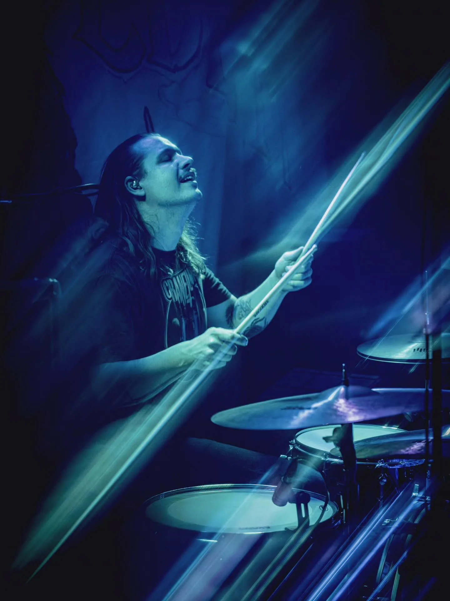 Happy drummer. Its Martins birthday today. 🌵🎂