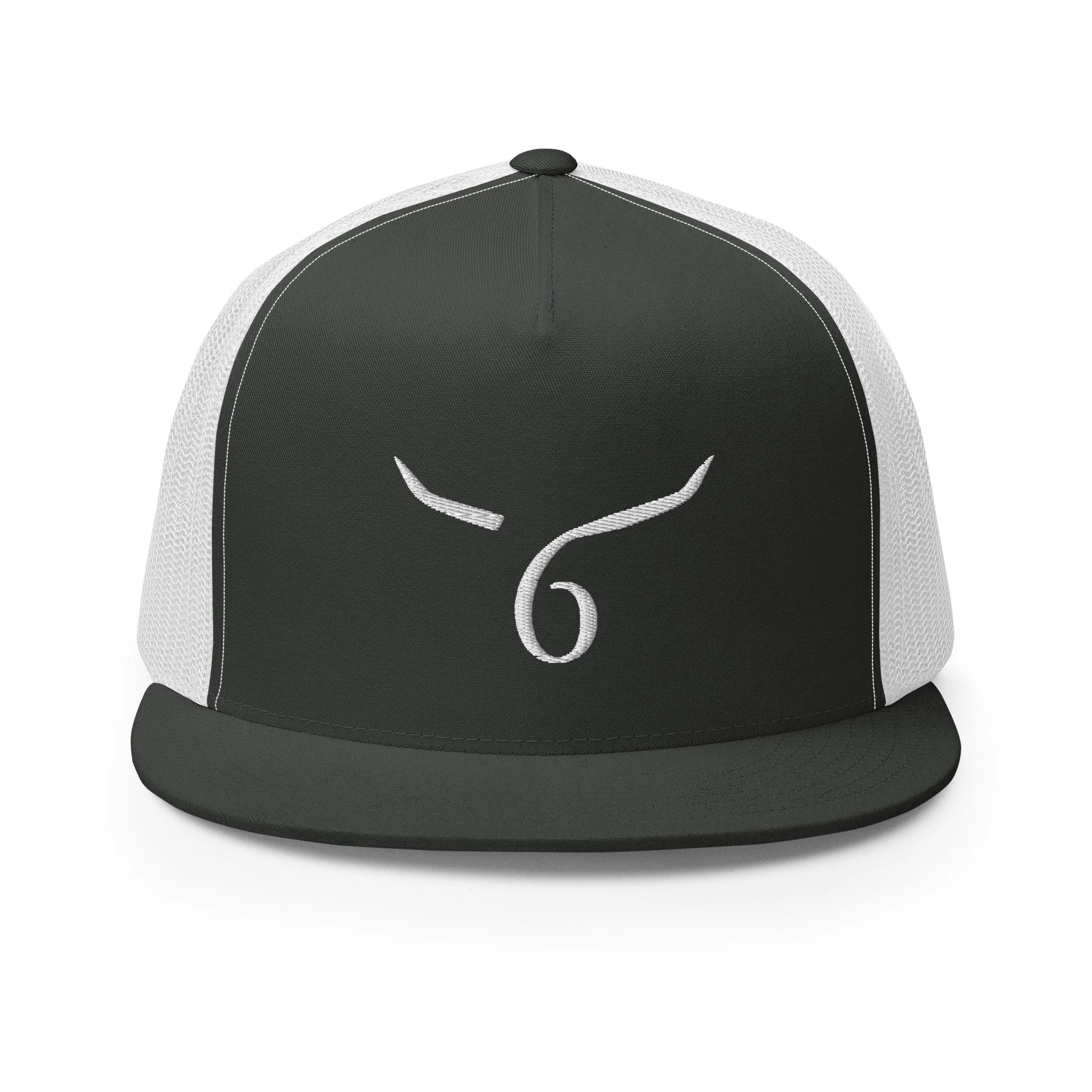 5-panel-trucker-cap-charcoal-white-front-65831f5a4bc1b.jpg