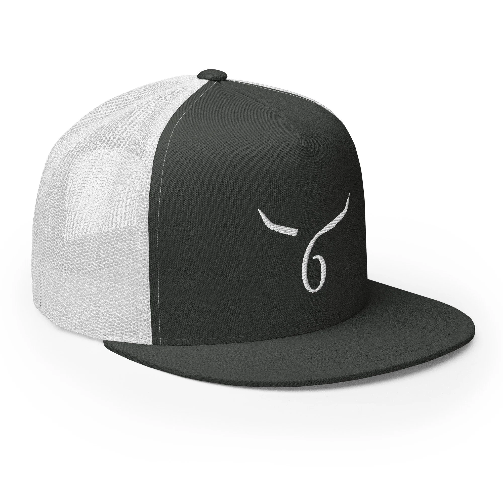 5-panel-trucker-cap-charcoal-white-right-front-65831f5a4bd1a.jpg