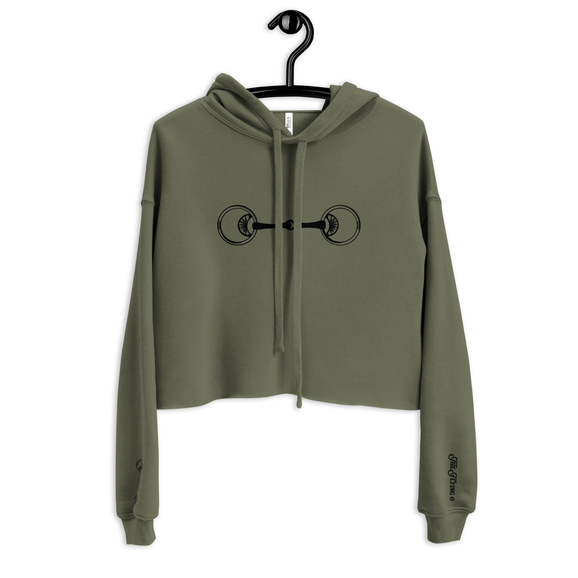 womens-cropped-hoodie-military-green-front-692645febf588.png