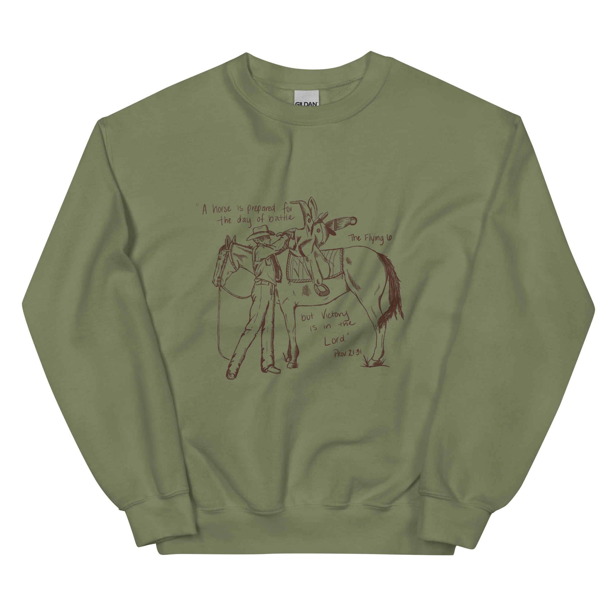 unisex-crew-neck-sweatshirt-military-green-front-692b1e034b14e.png