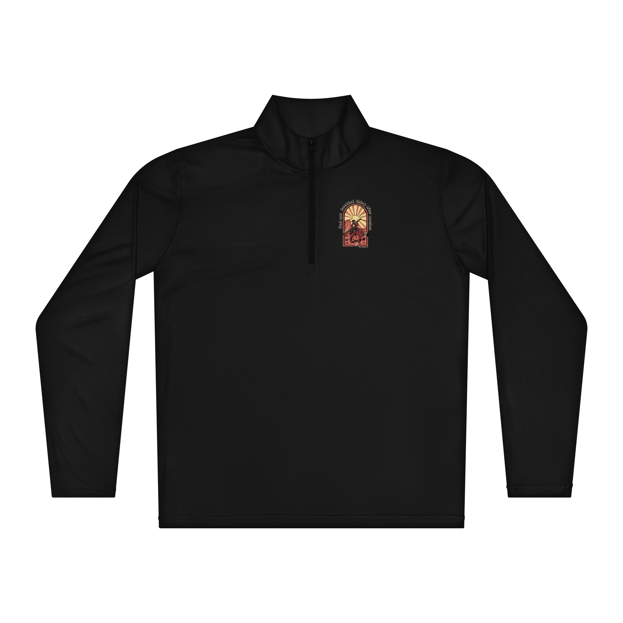 unisex-quarter-zip-pullover-black-front-692b1f289ab5b.png