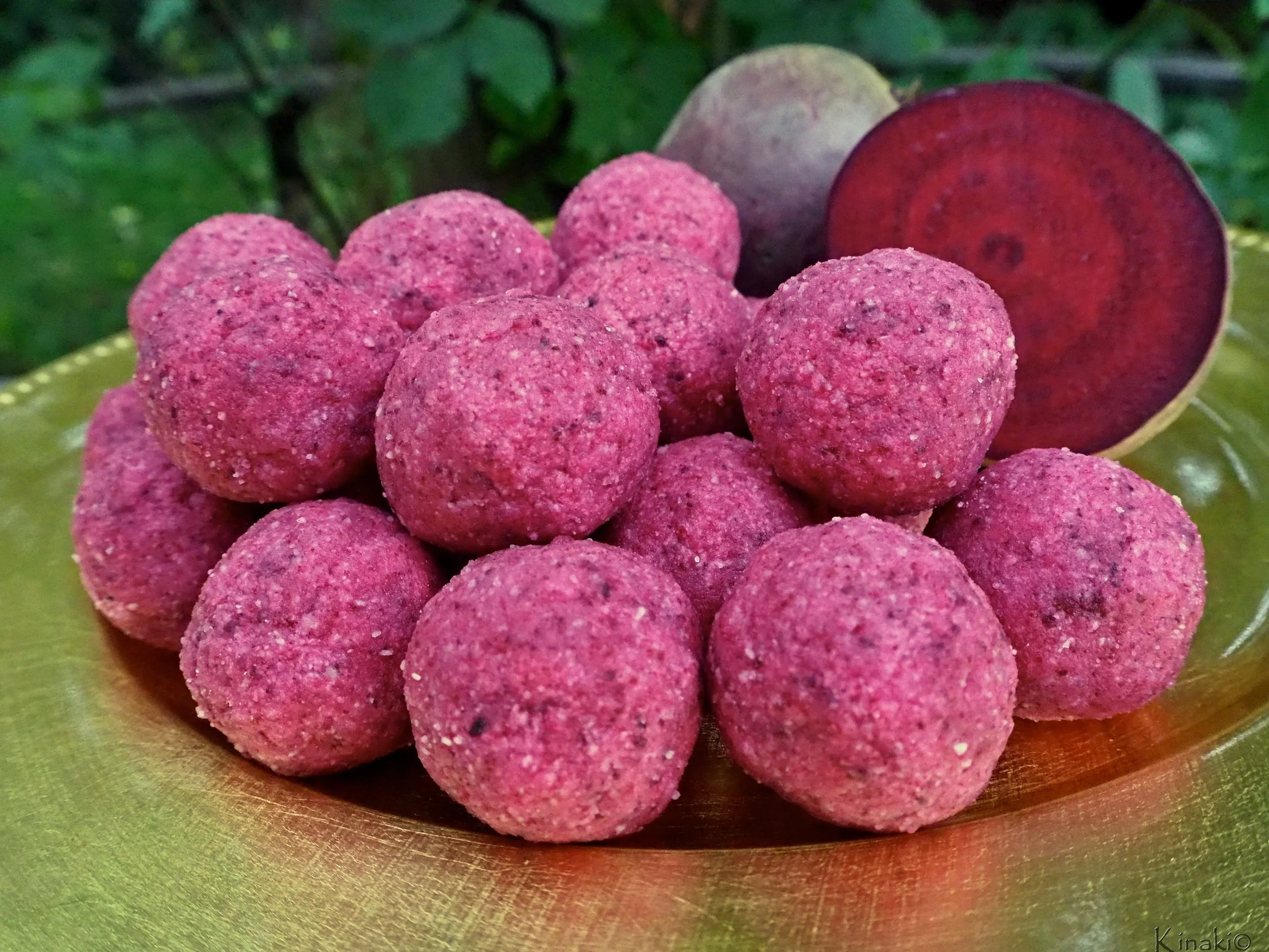 Coconut & Beetroot balls
