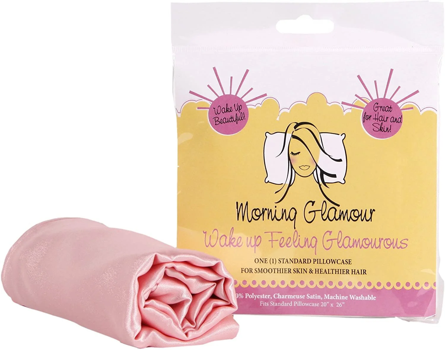 Morning Glamour Satin Pillowcase