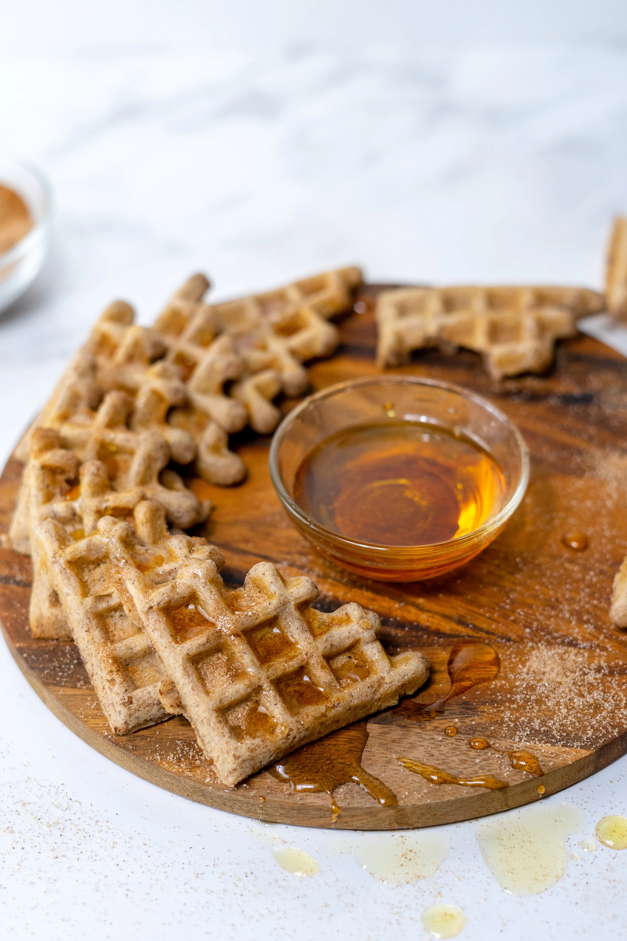 waffles, vegan waffle recipe, churro waffles, vegan churros, churro recipe, cinnamon sugar, meal prep breakfast recipe, vegan meal prep, vegan breakfast meal prep ideas, vegan meal prep breakfast recipes, vegan recipes, maple syrup, waffle recipe, easy vegan waffles, easy vegan breakfast idea, how to make vegan waffles, how to make churros, how to cook with flax meal, vegan eggs, vegan egg replacement, i am rorie, vegan food blogger, chicago food blogger, vegan chicago food blogger