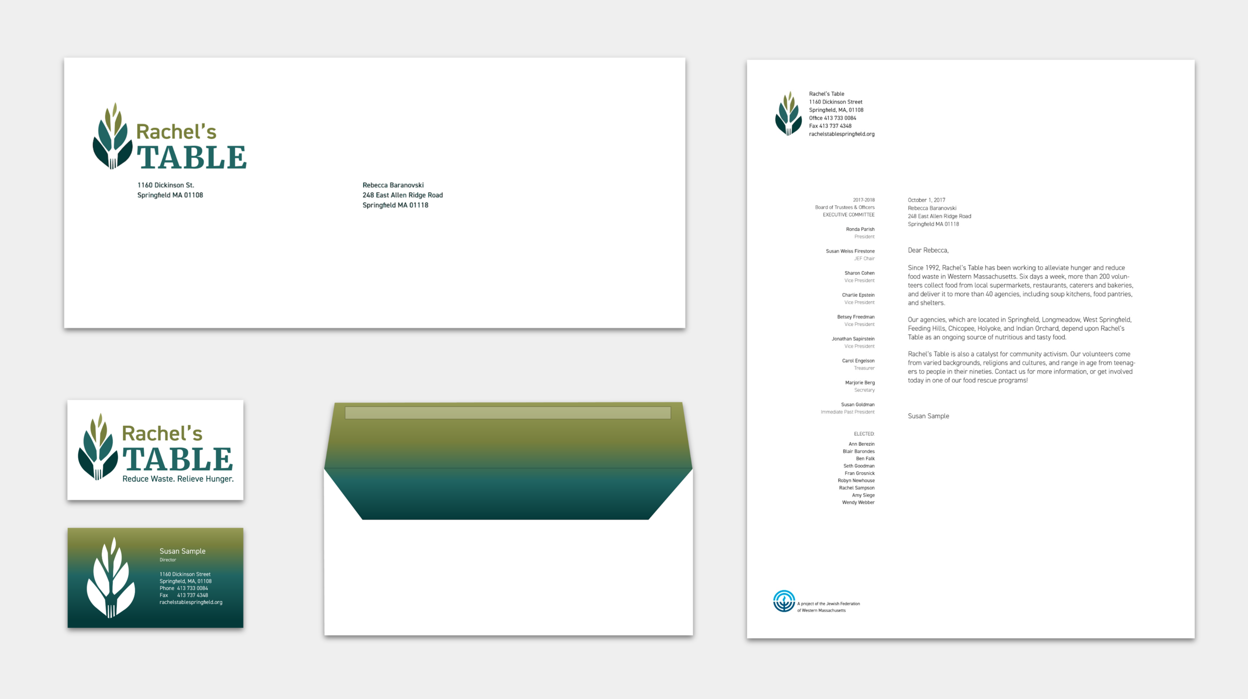 stationary and business cards