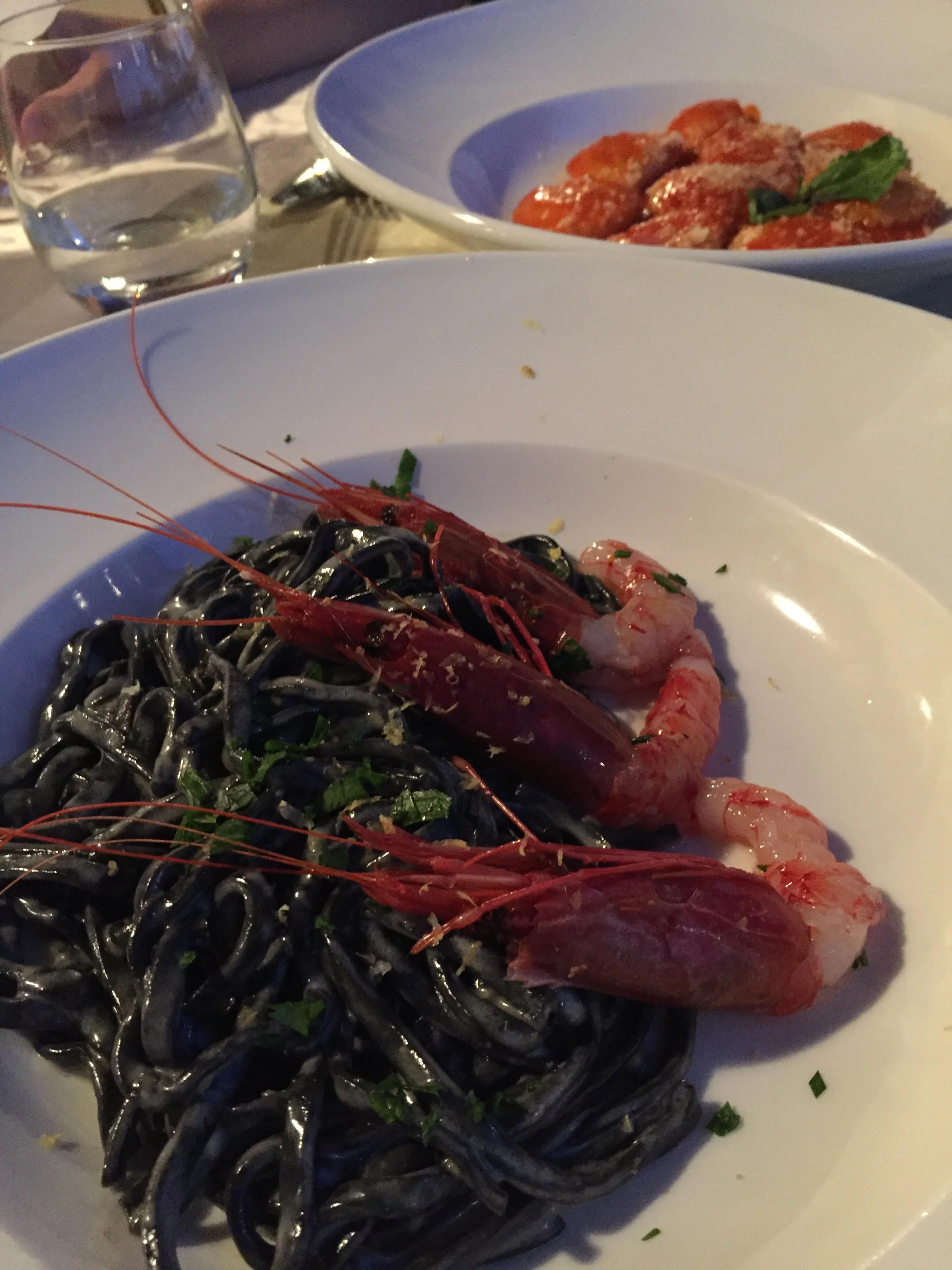 Appetizers at A curtiglia