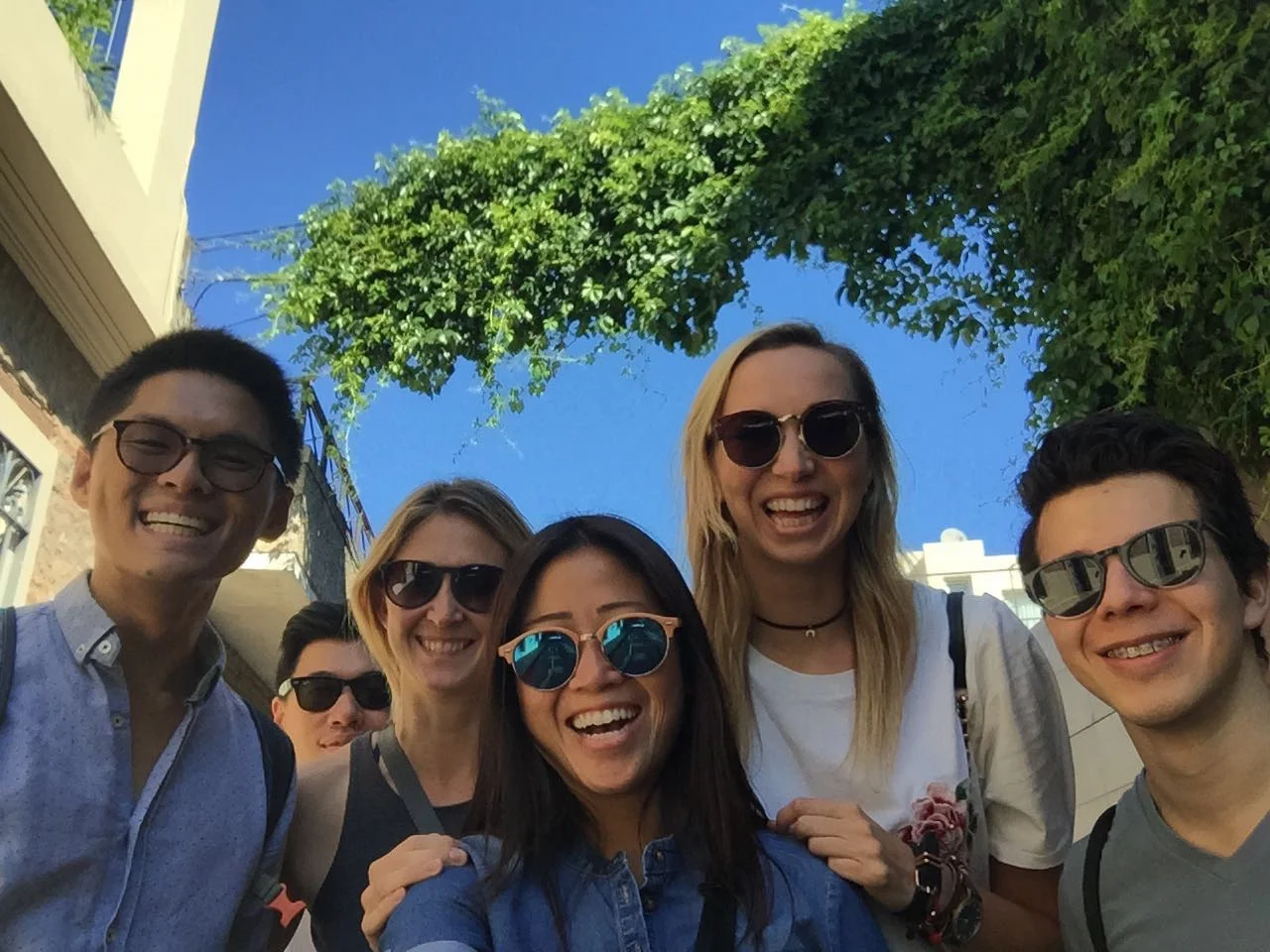 Our first day exploring in BA after a 26 hour travel day from Morocco. #happy