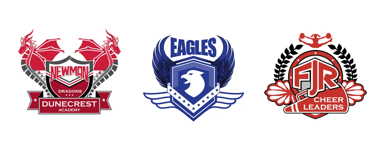 Logos for Cheerleading teams