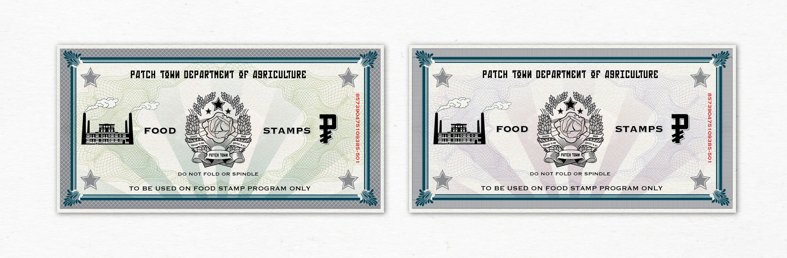 FOOD STAMPS FOR PATCH TOWN