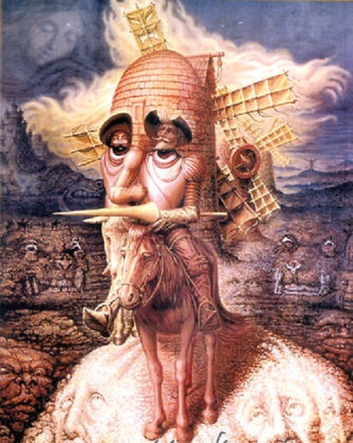 Visions of Quixote, Octavio Ocampo, 1989