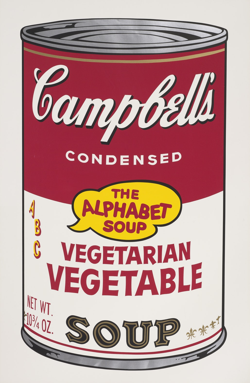 untitled [Vegetarian Vegetable] from Campbell's Soup II, Andy Warhol, 1969