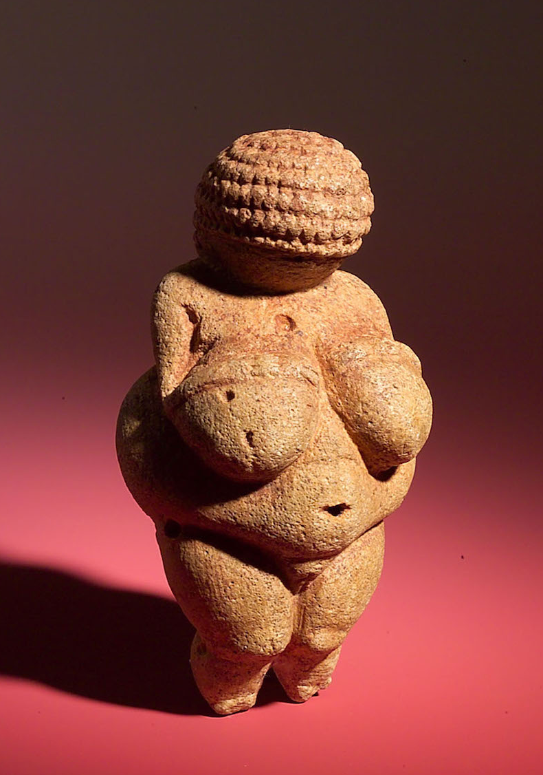Venus of Willendorf, 30,000 BCE, Found in Austria, Naturhistorisches Museum in Austria