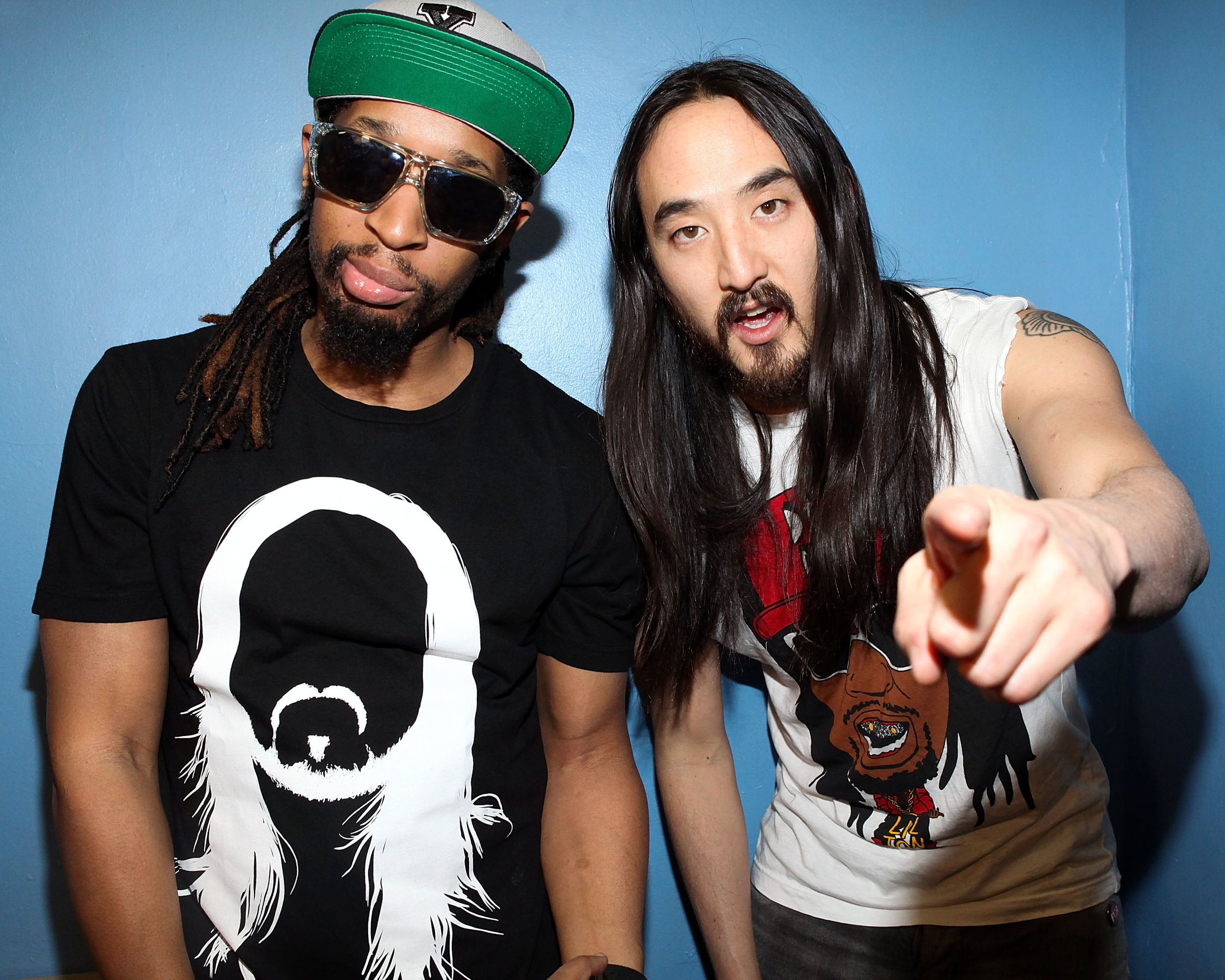 Lil Jon and Steve Aoki