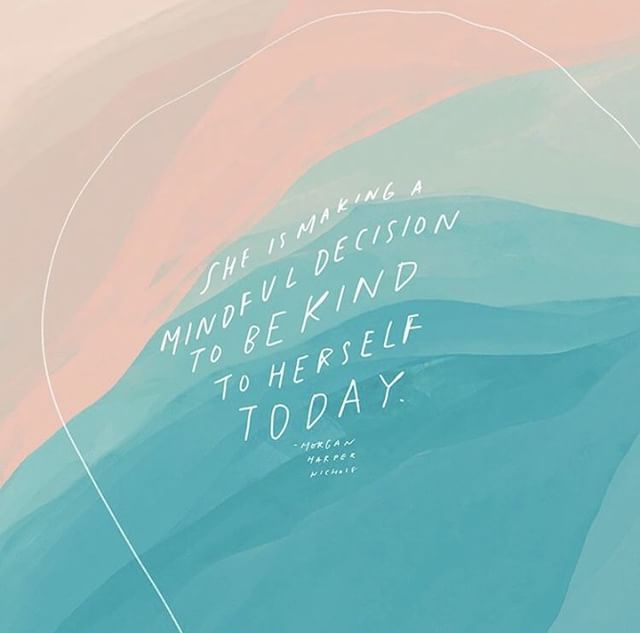 Treat yourself with kindness, even if you are not where you wanted to be today.
.
Artwork by @morganharpernichols.
.
.
.
#mentalhealth #mentalhealthmatters #mentalhealthawareness #mentalhealthishealth #mentalillness #mentalhealthadvocate #mentalhealt