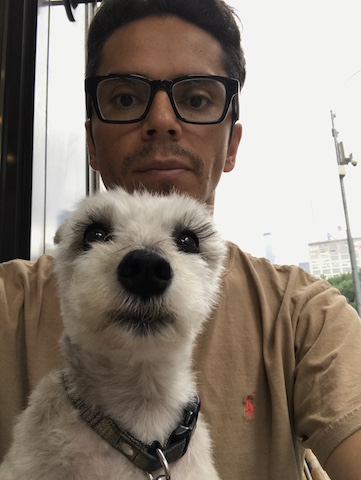 Stephen R has lived in NYC for the past 15 years in Greenwich Village. Having worked in fashion retail for many years he decided to go back to school to become a Nuclear Medical Technician. He shares his home with his partner and adorable Schnauzer puppy, Shana.