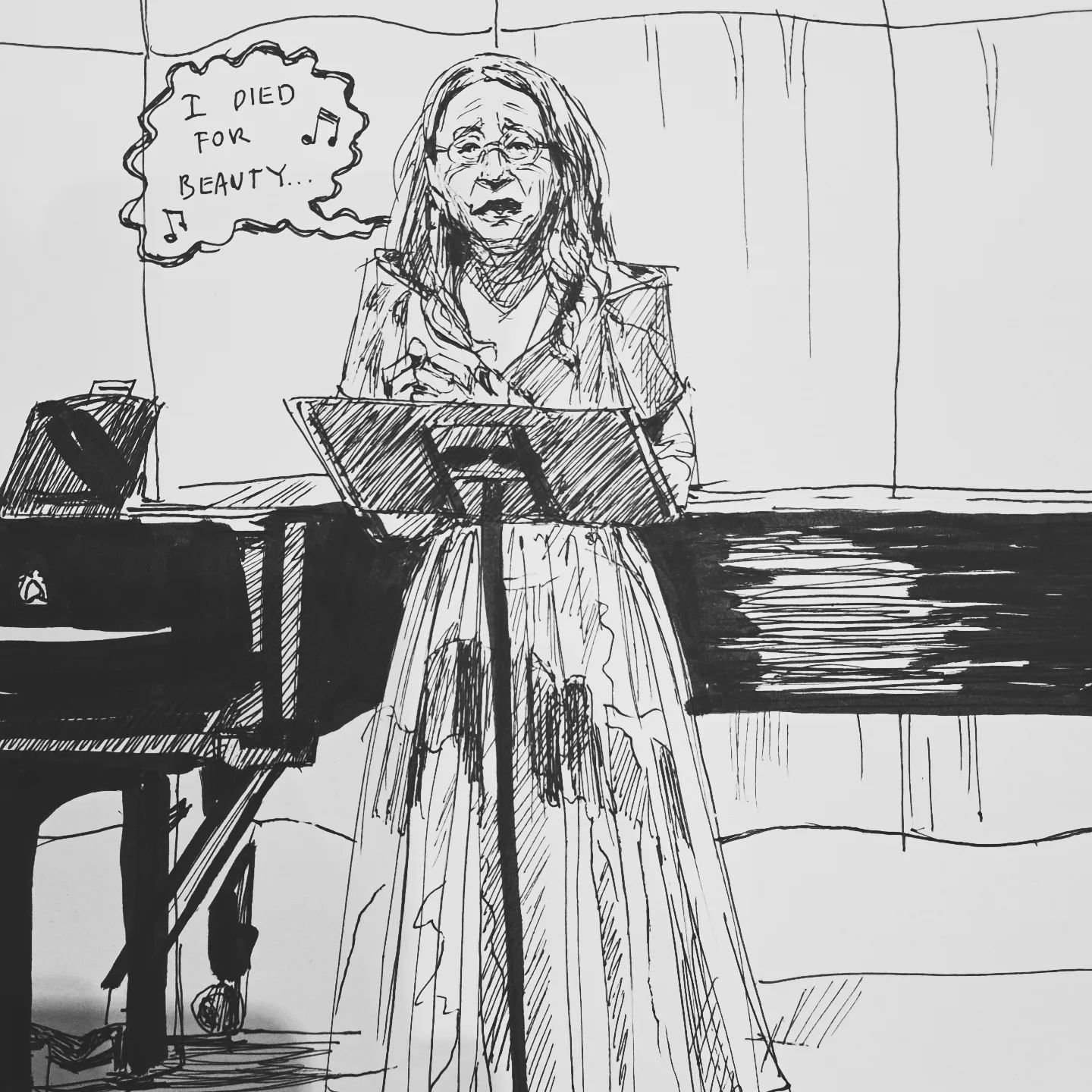 Margaret Lampasis stunning final vocal performance at @collegeofstrose