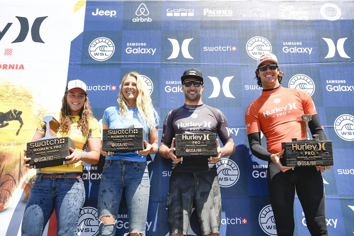 Foi em Trestles que Joel Parkinson fez seu único pódio em 2016
