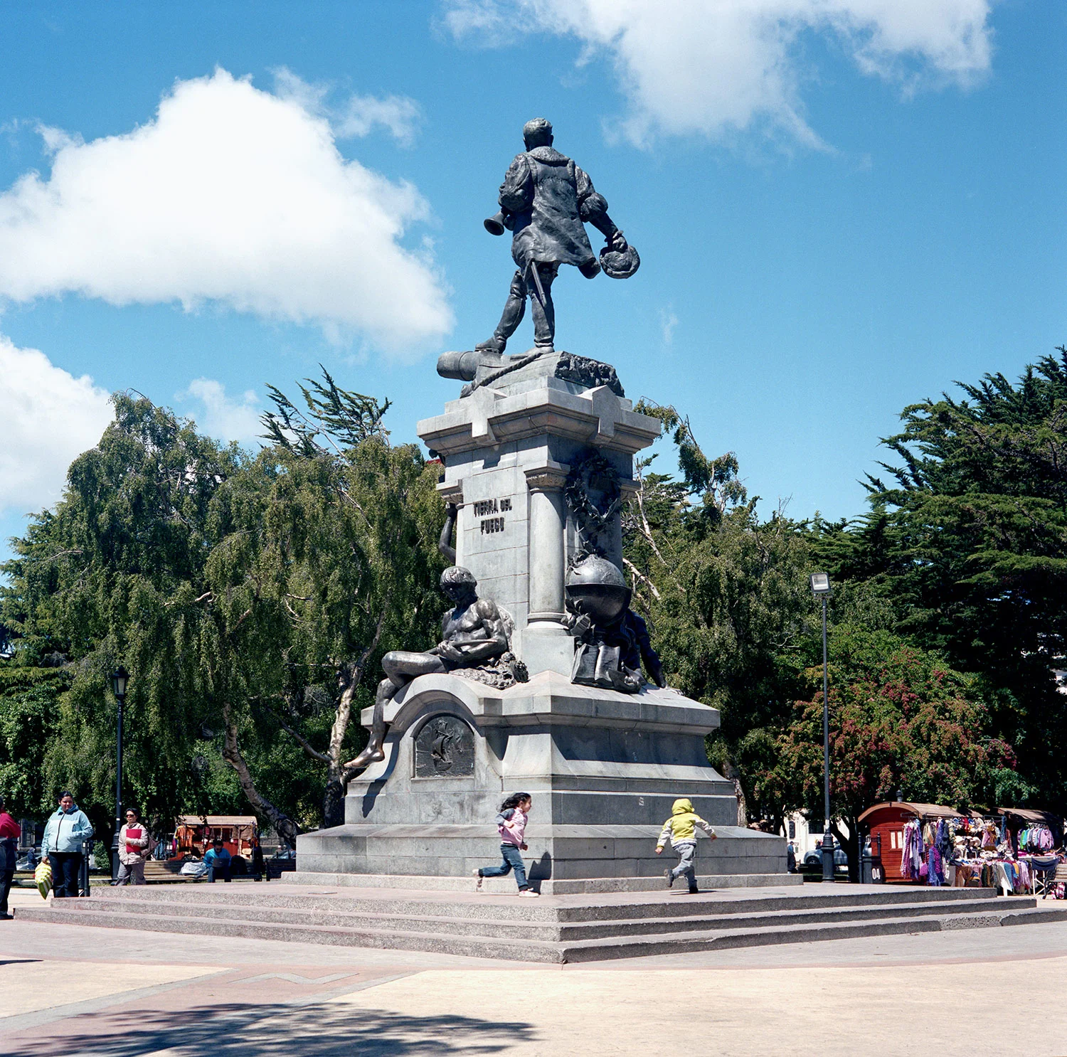 Tierra del Fuego Monument - Punta Arenas, Chile, South America, 2012