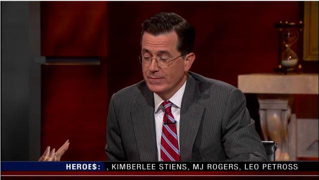 pictured above: me, hero. By way of giving money to the Colbert SuperPAC. Tbh, what Colbert did with that SuperPAC was pulitzer-worthy.