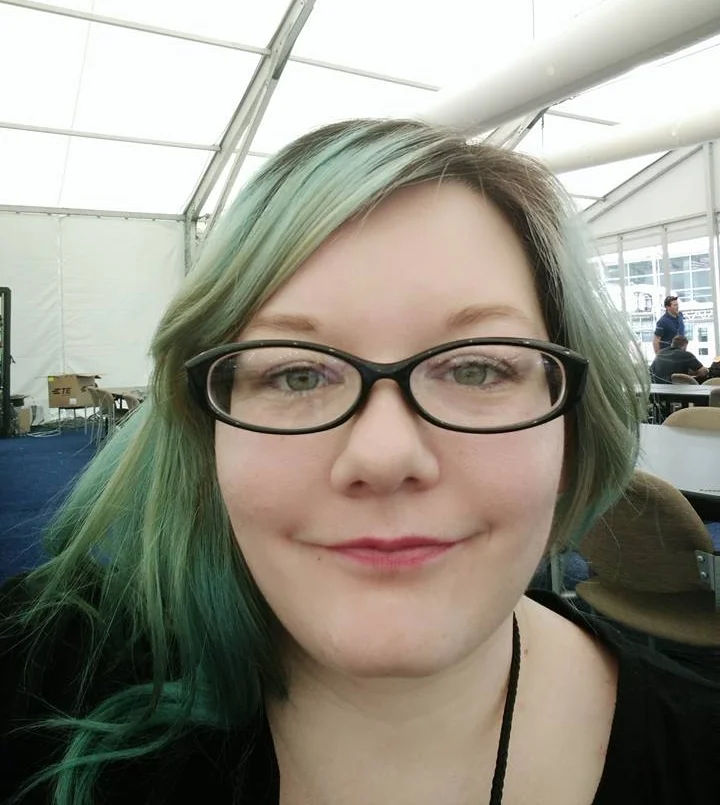 The lighting in the media pavilion was fabulous for selfies
