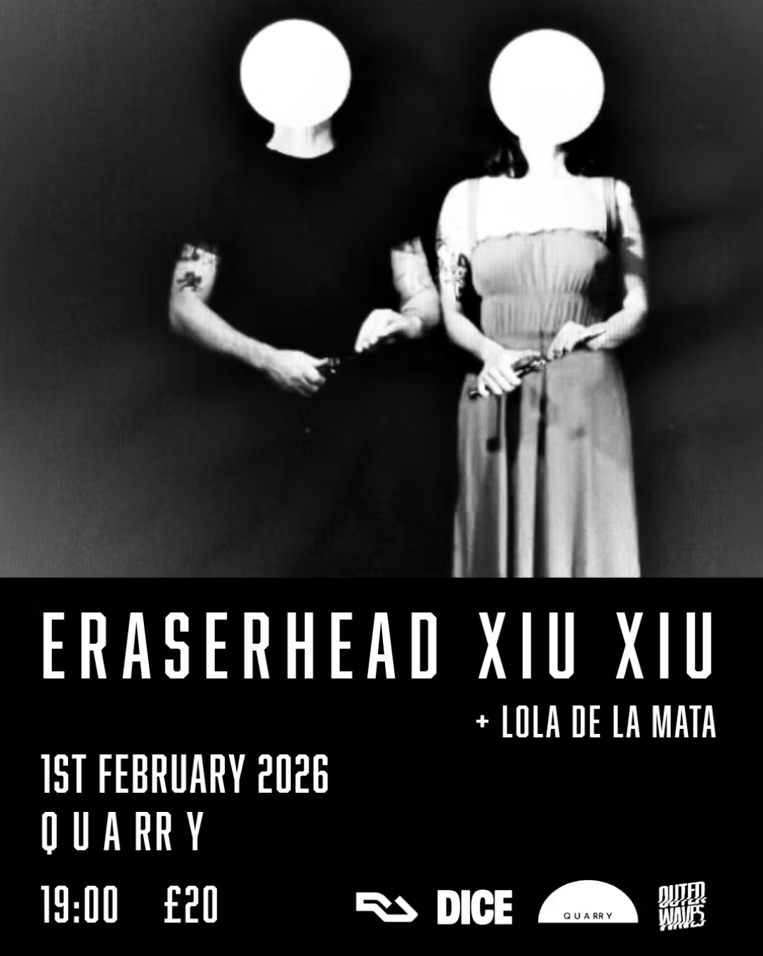 ERASERHEAD XIU XIU - opening act