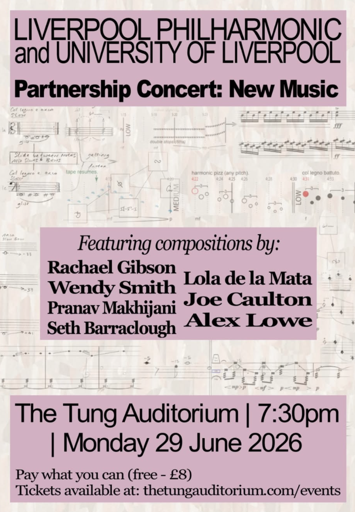 PhD showcase with Liverpool Philharmonic