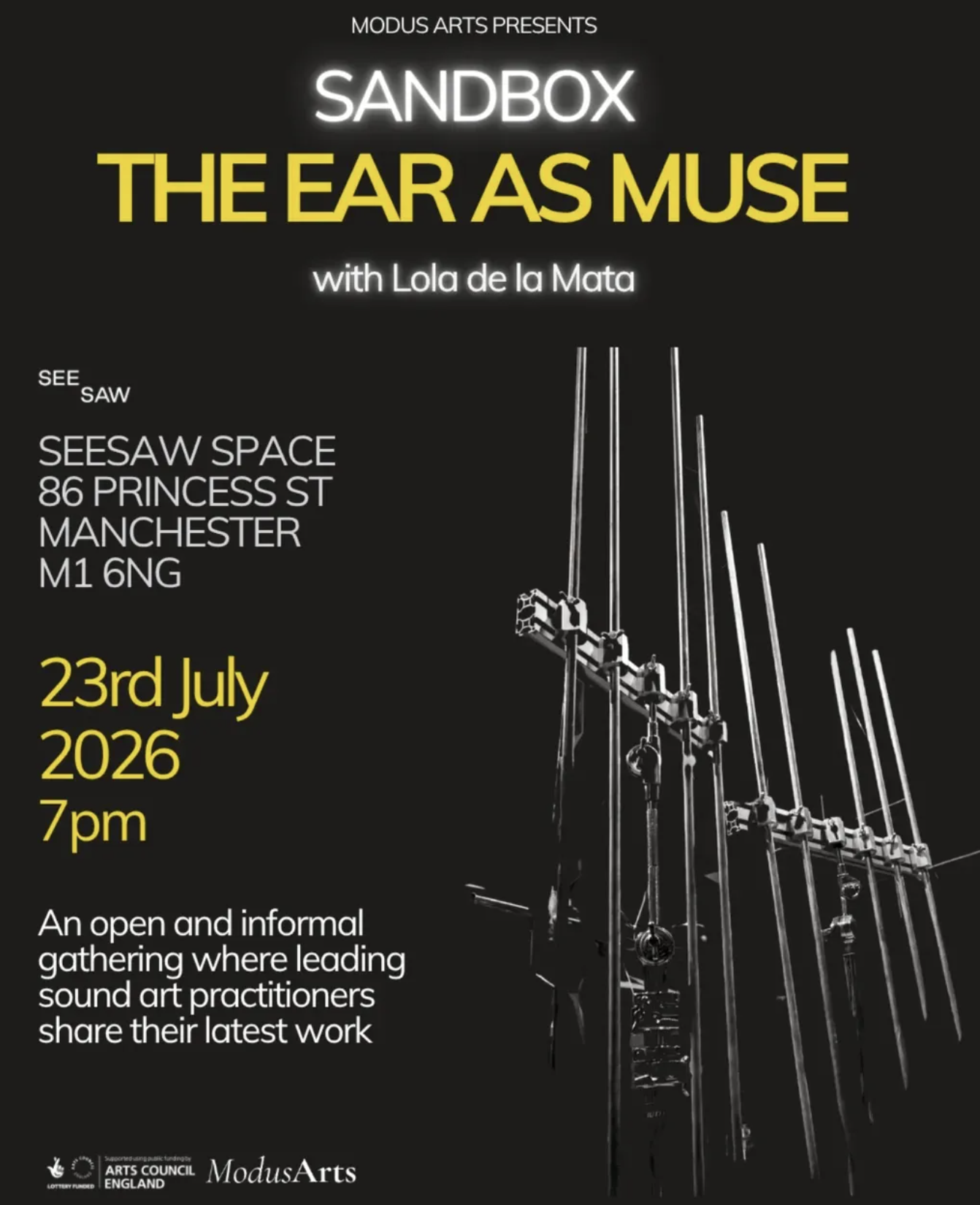 SANDBOX / MODUS ARTS : Ear as Muse